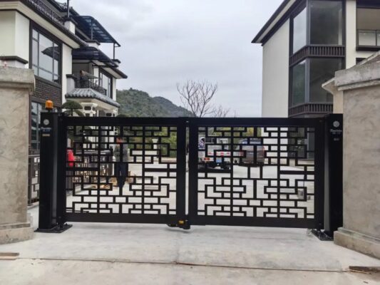Lắp cổng tự động hỗ trợ chống trộm