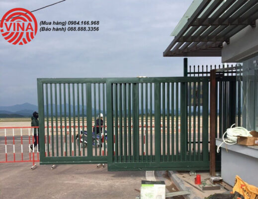 Cổng trượt tự động xếp lớp giá tốt là lựa chọn cho không gian hạn chế