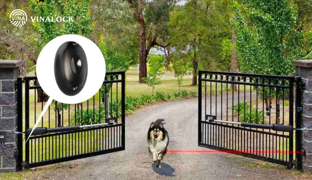 cổng tự động cảm biến an toàn chống kẹt