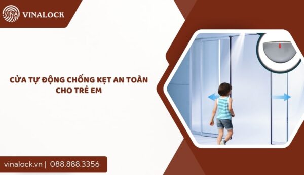 cửa tự động chống kẹt an toàn cho trẻ em