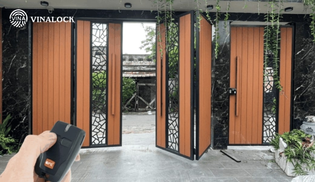 nên chọn cổng trượt tự động hay cổng mở cánh