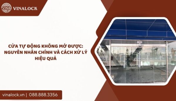 cửa tự động không mở được