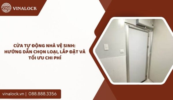 cửa tự động nhà vệ sinh