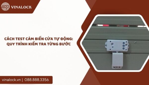 Cách test cảm biến cửa tự động