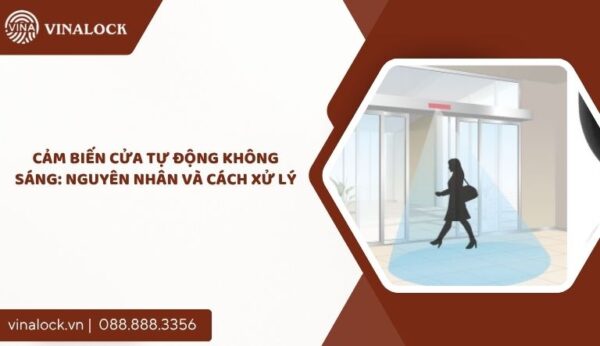 cảm biến cửa tự động không sáng