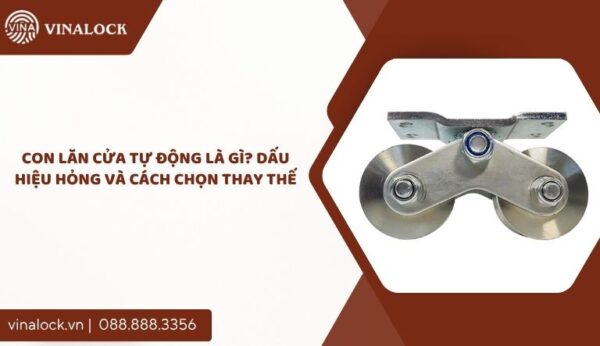 con lăn cửa tự động