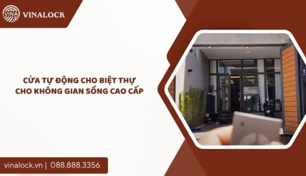 cửa tự động cho biệt thự