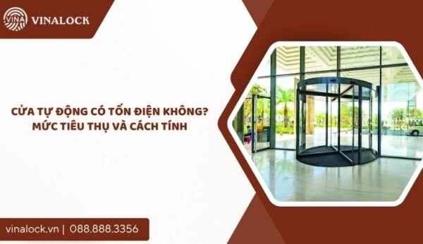 cửa tự động có tốn điện không