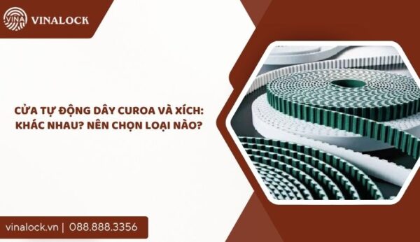 cửa tự động dây curoa và xích