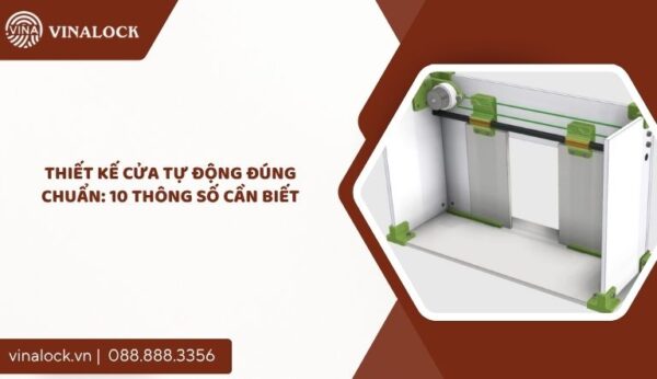 thiết kế cửa tự động đúng chuẩn